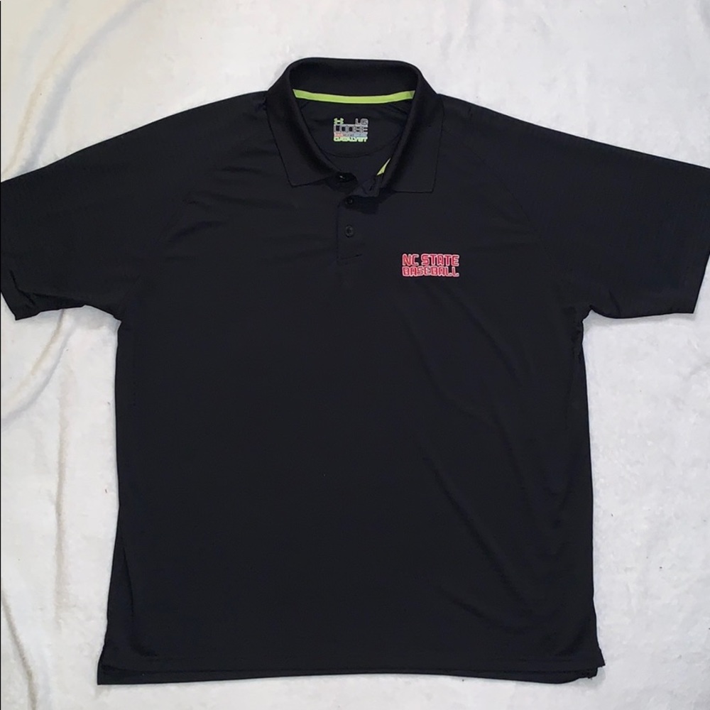 NC State Baseball underarmour polo